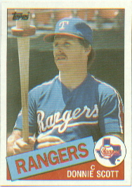 1985 Topps Baseball Cards      496     Donnie Scott